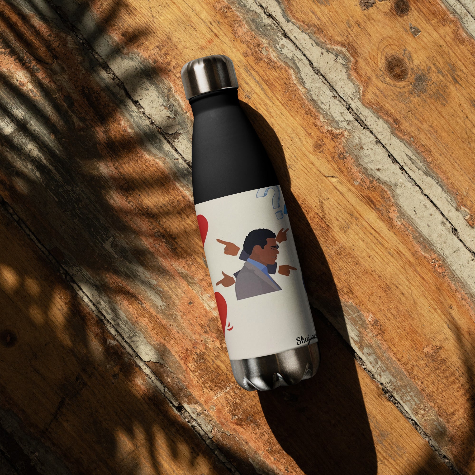 Just Random Thoughts Stainless steel water bottle