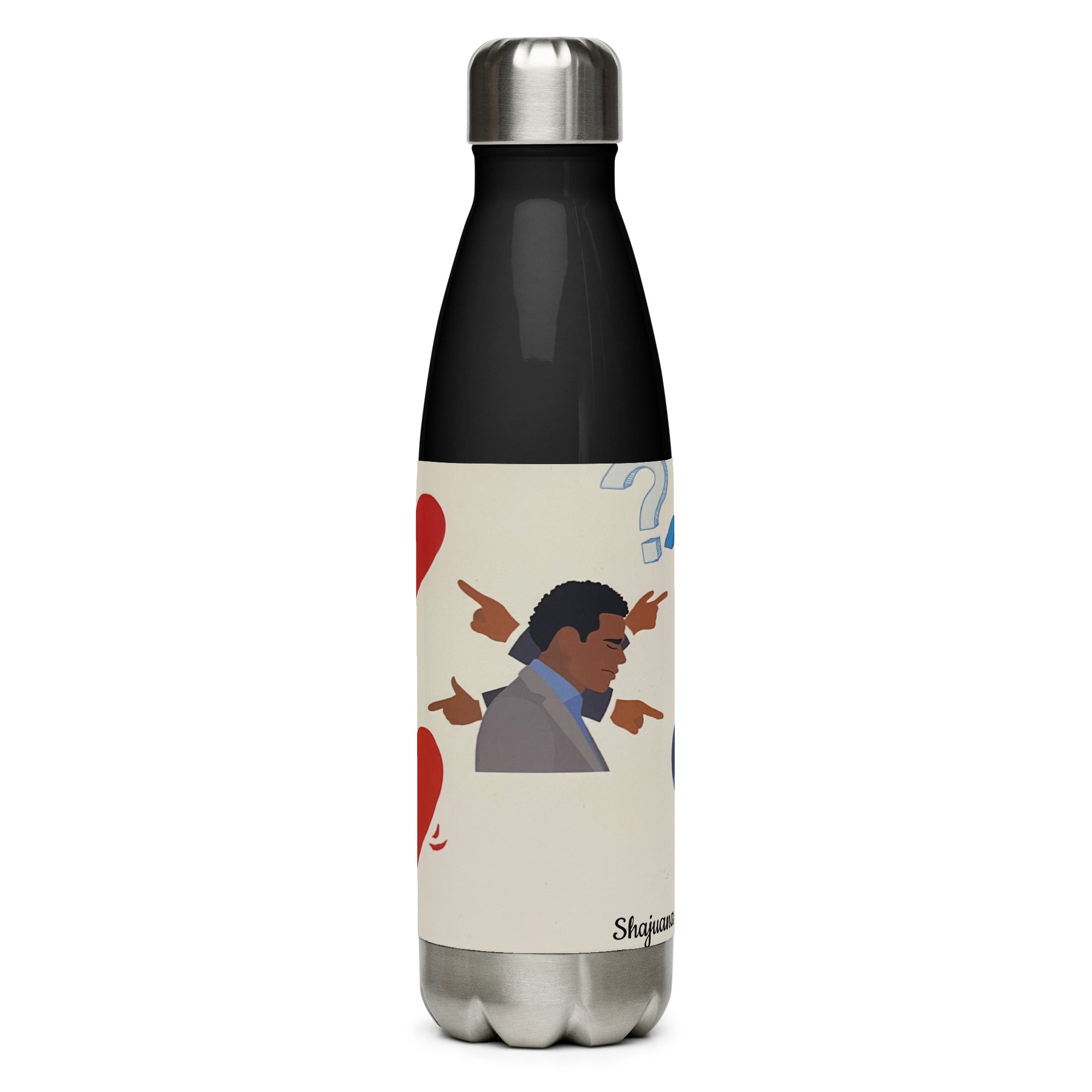 Just Random Thoughts Stainless steel water bottle