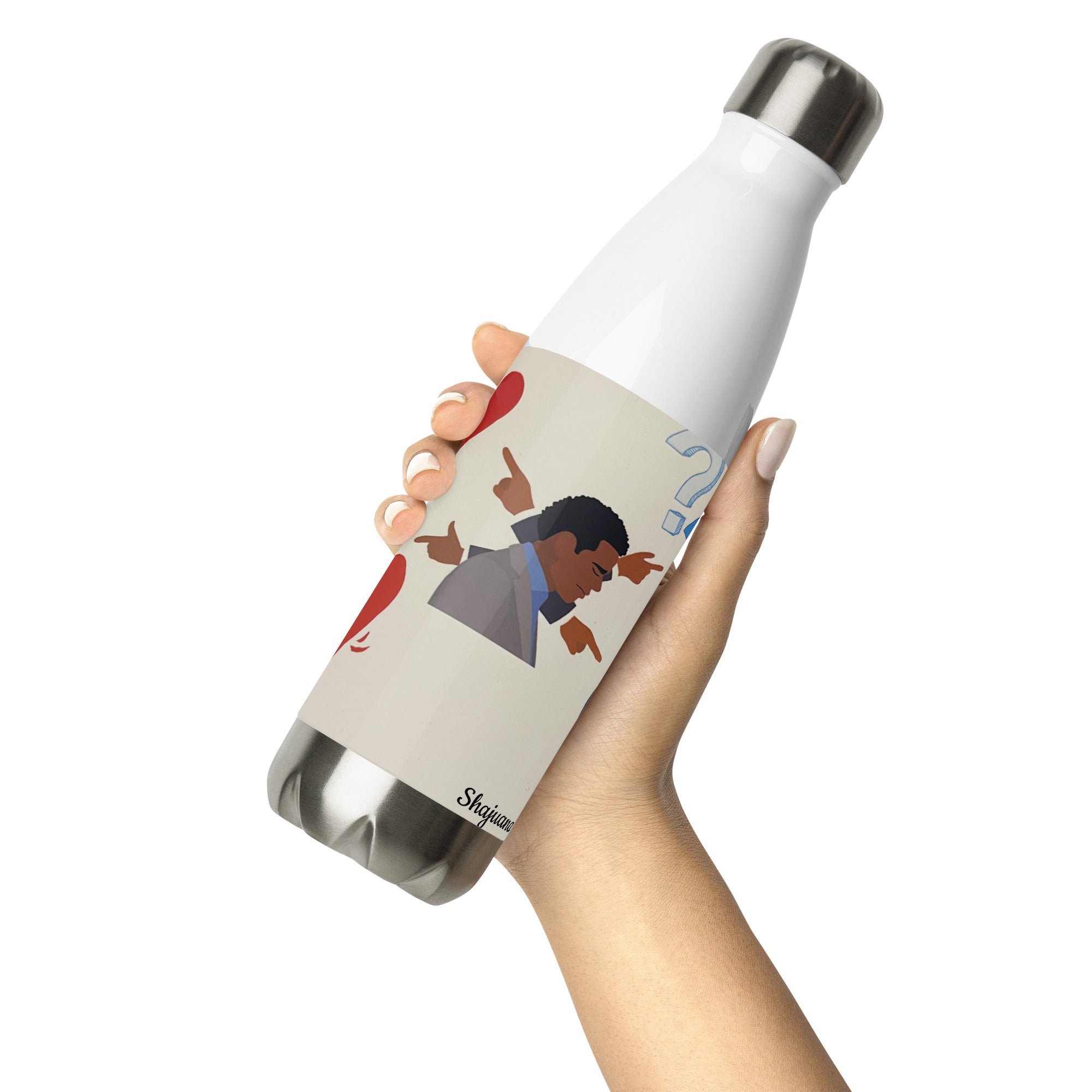 Just Random Thoughts Stainless steel water bottle