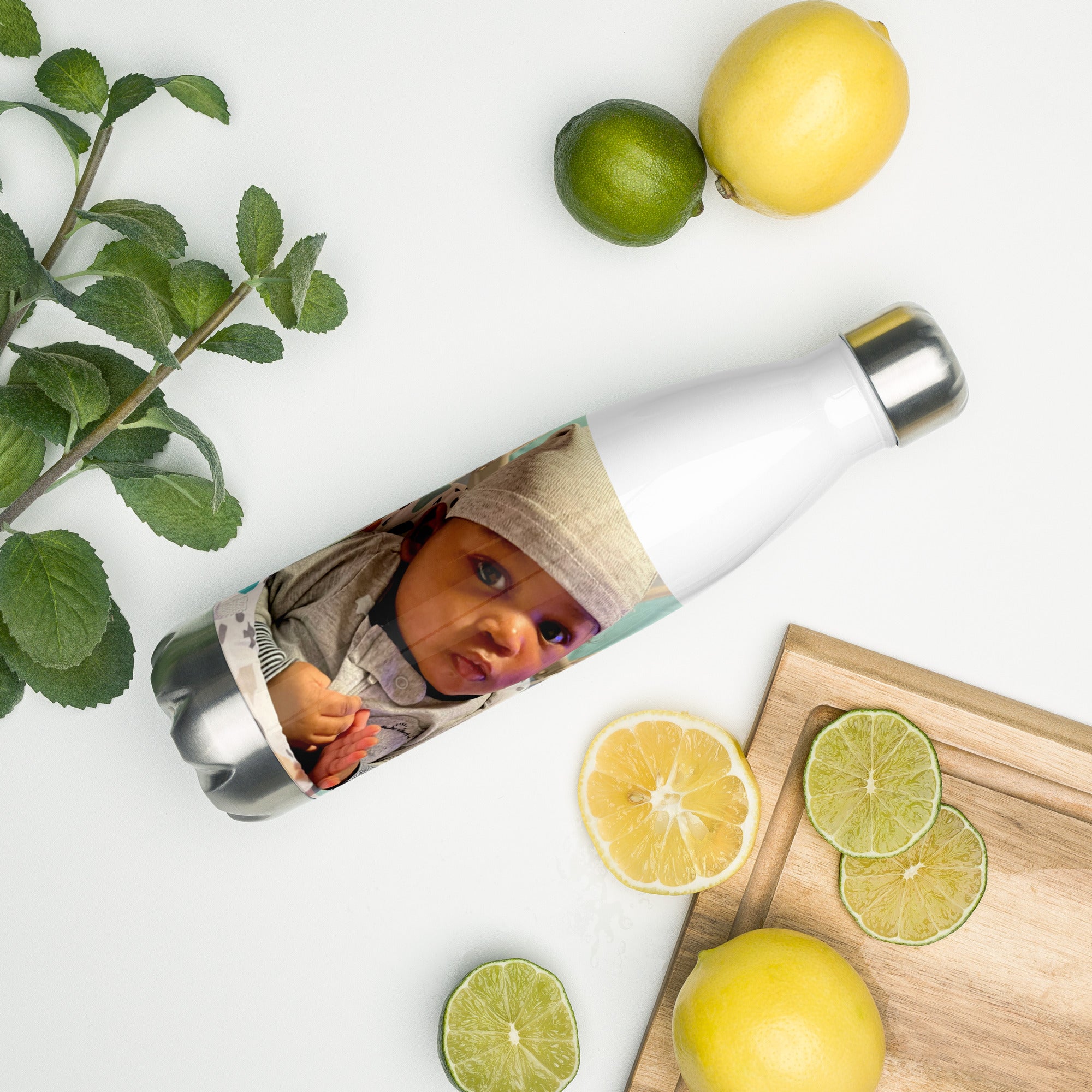 Customized Baby Brayden Stainless Steel Water Bottle