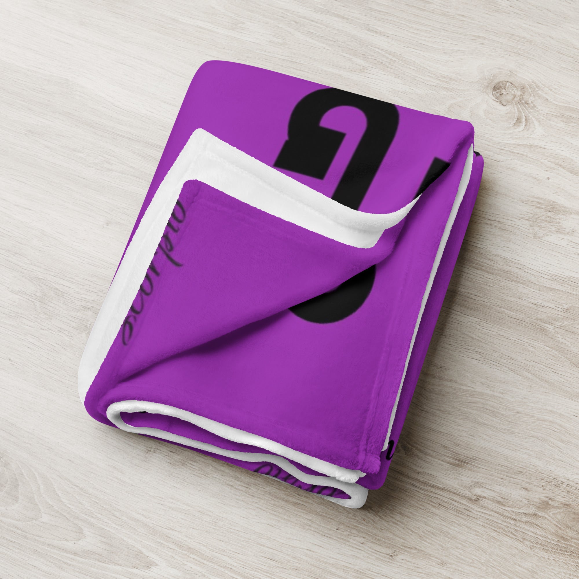 Scorpio Throw Blanket