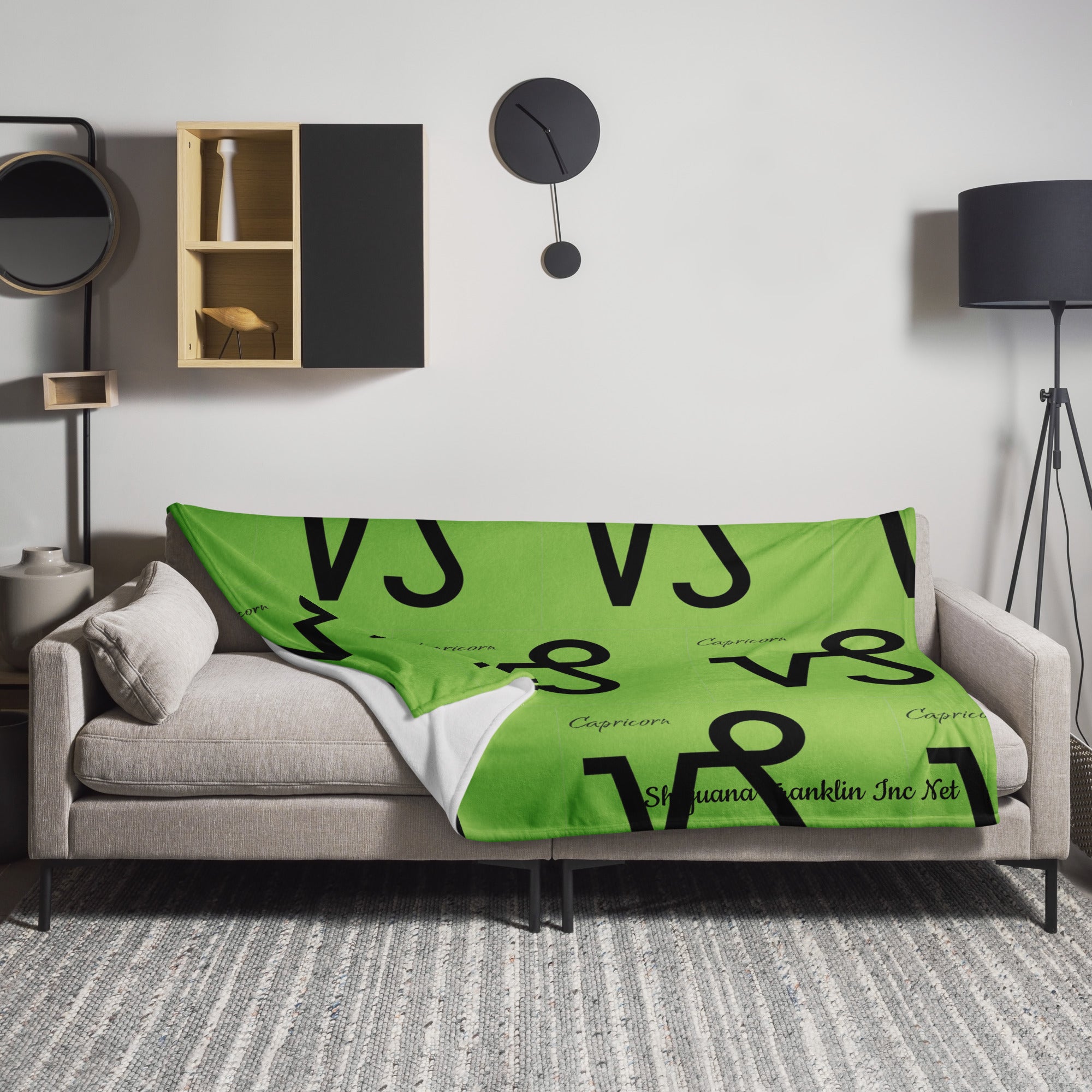 Capricorn Throw Blanket