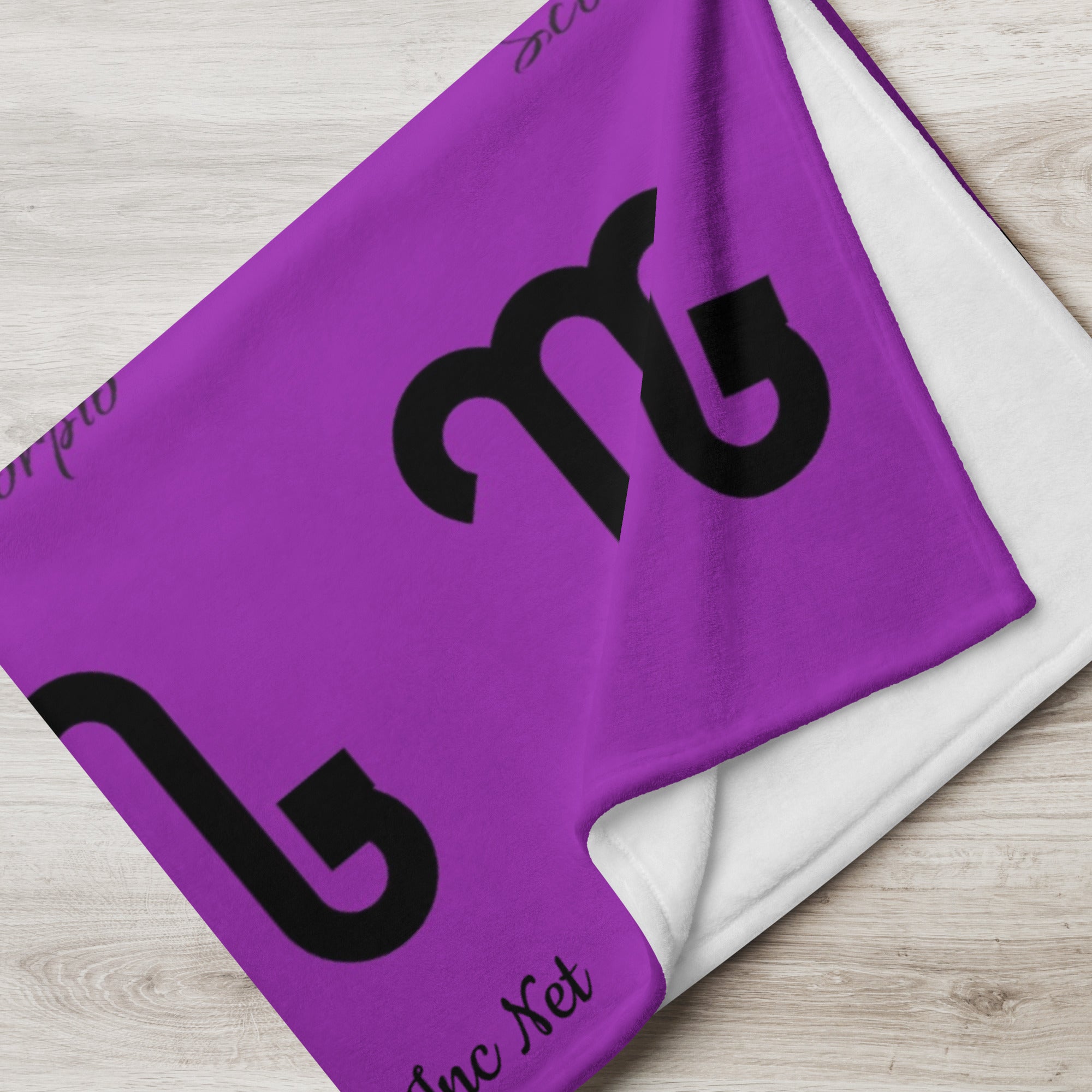 Scorpio Throw Blanket
