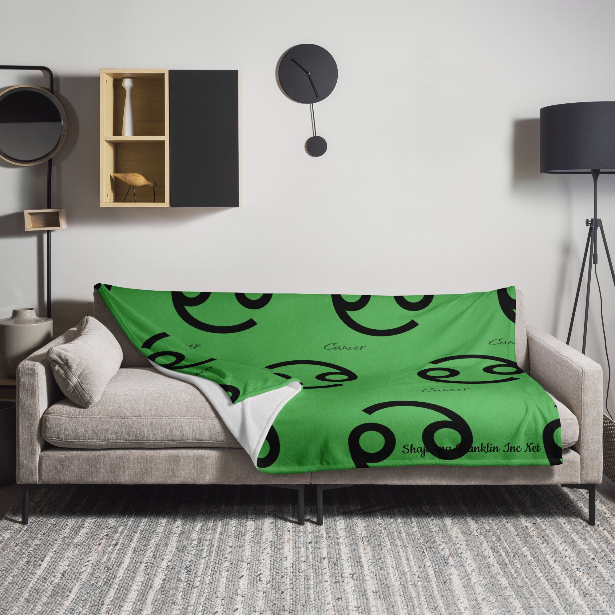 Cancer Throw Blanket