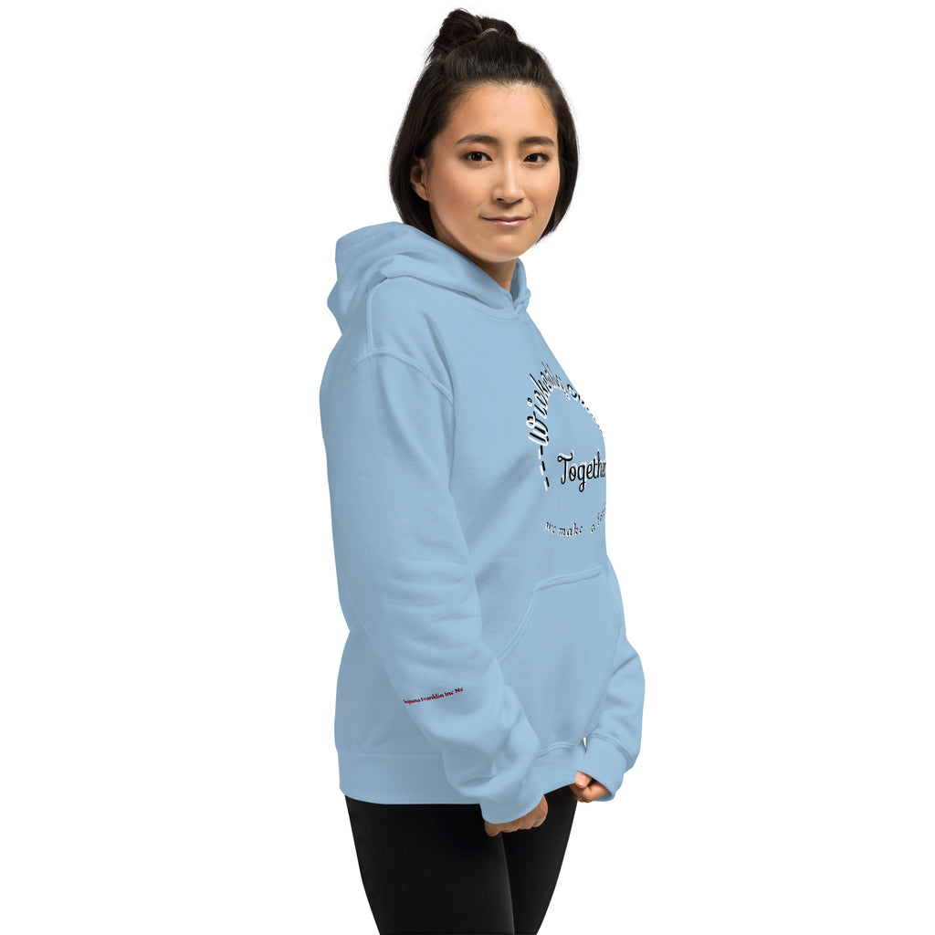 Women's Hoodie Wickedly Cute Together we make a family