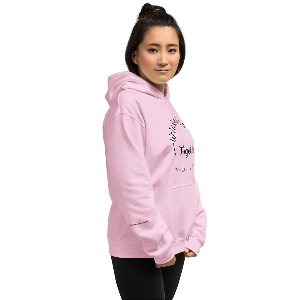 Women's Hoodie Wickedly Cute Together we make a family