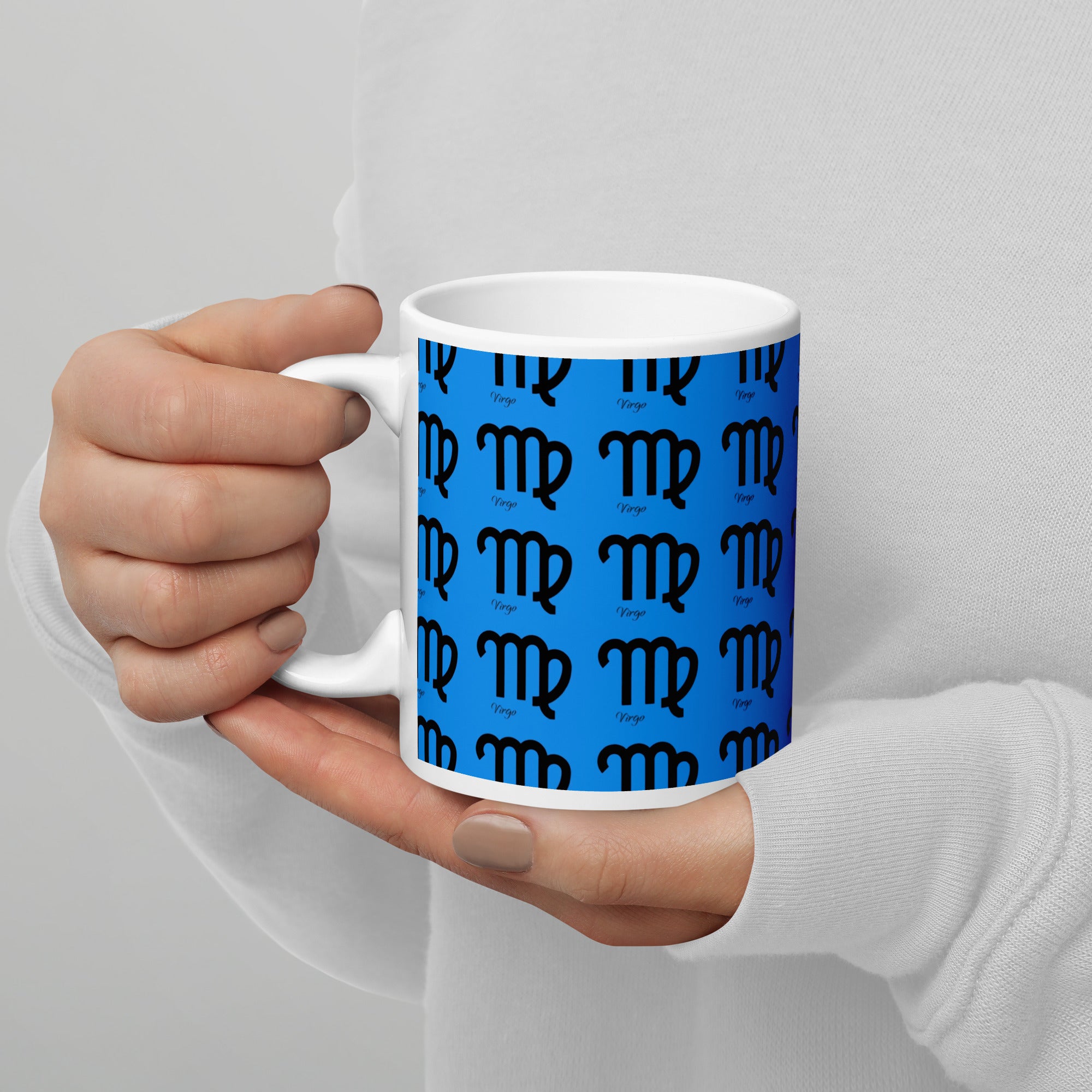 Virgo glossy mug