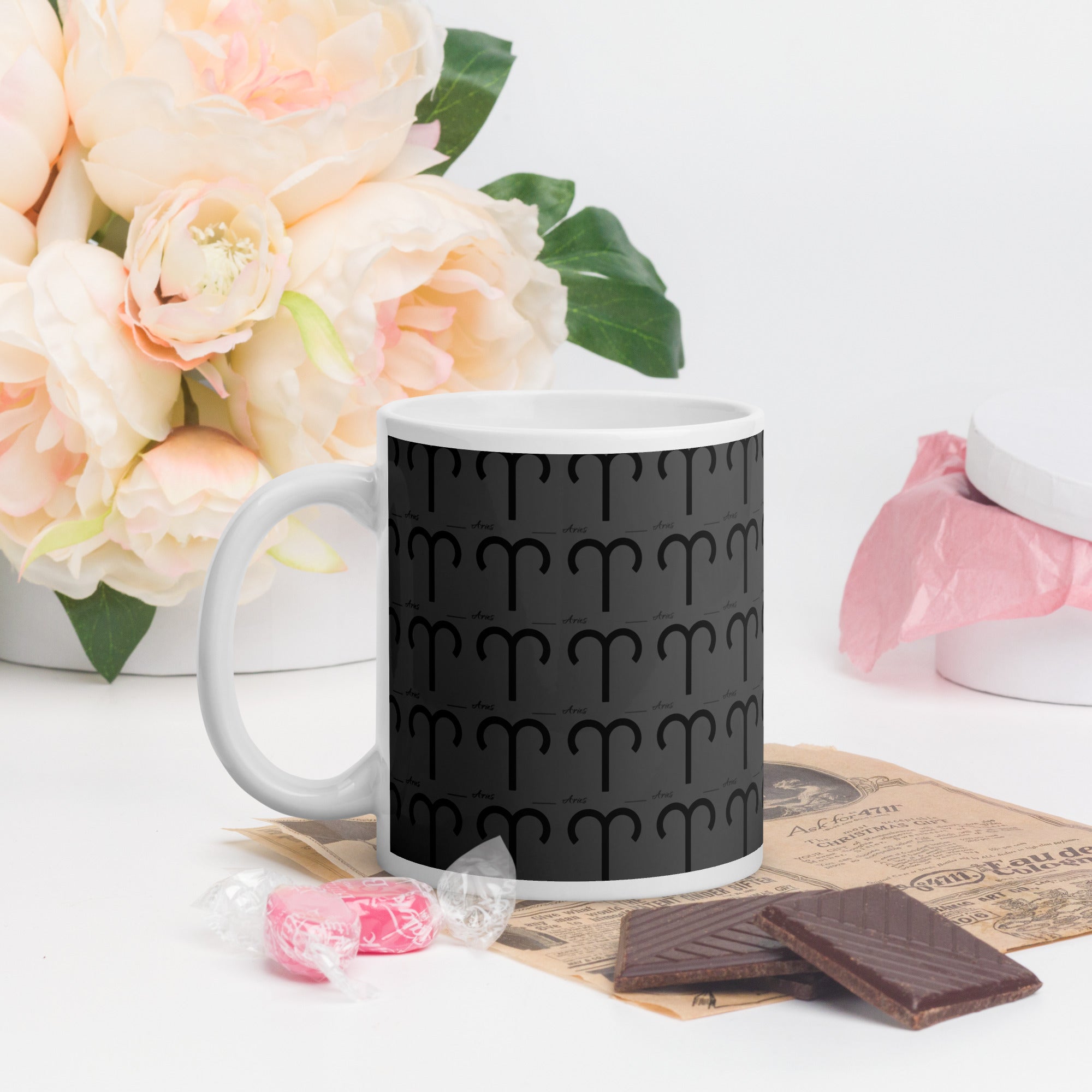 Aries glossy mug