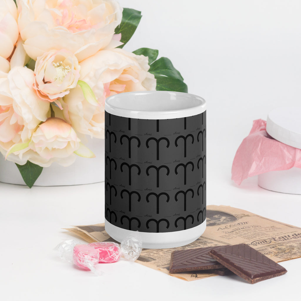 Aries glossy mug