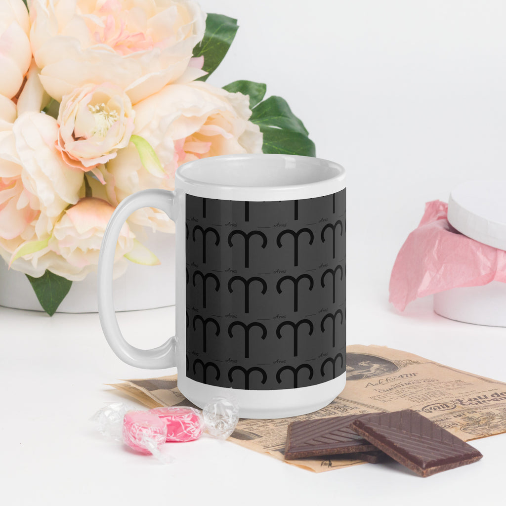 Aries glossy mug