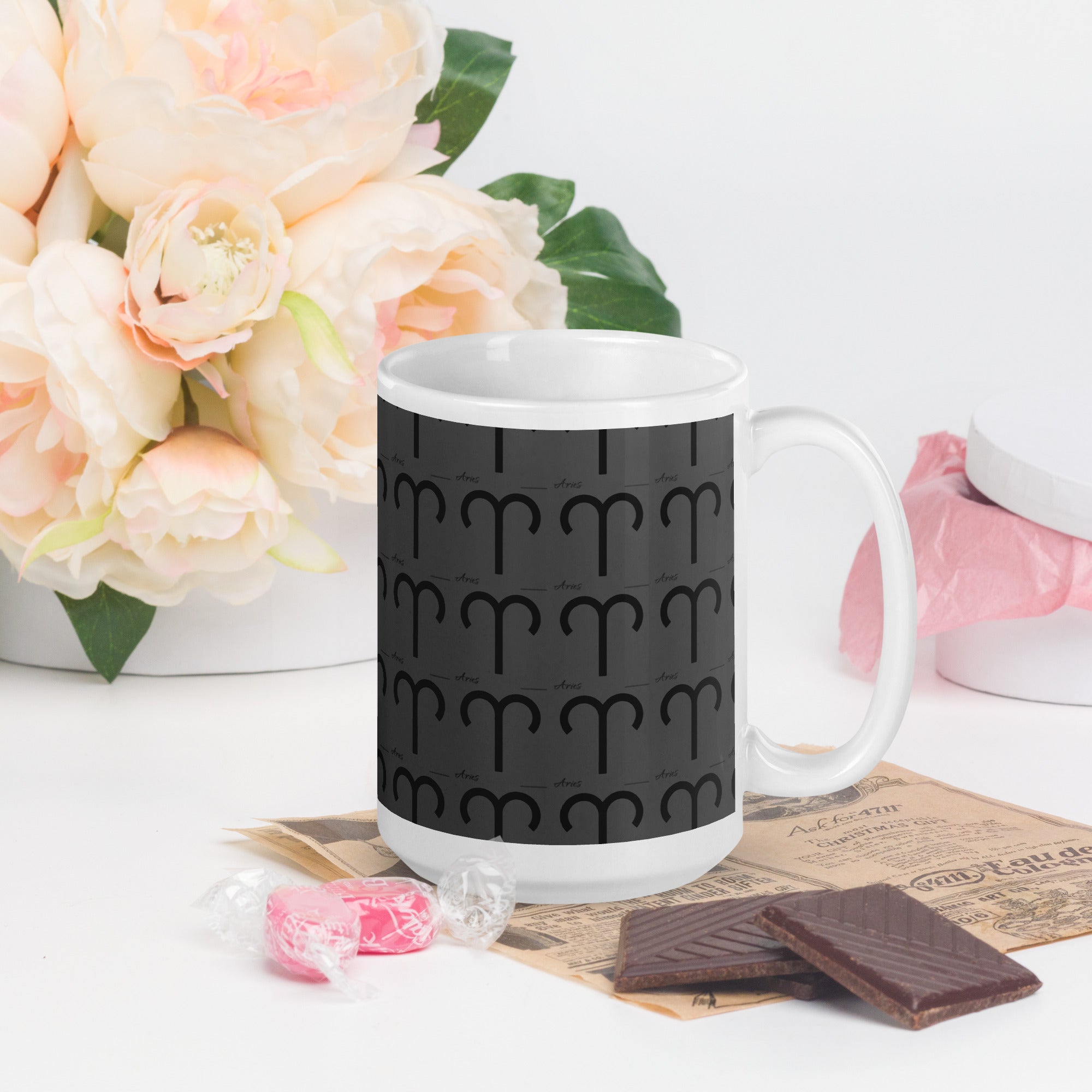 Aries glossy mug