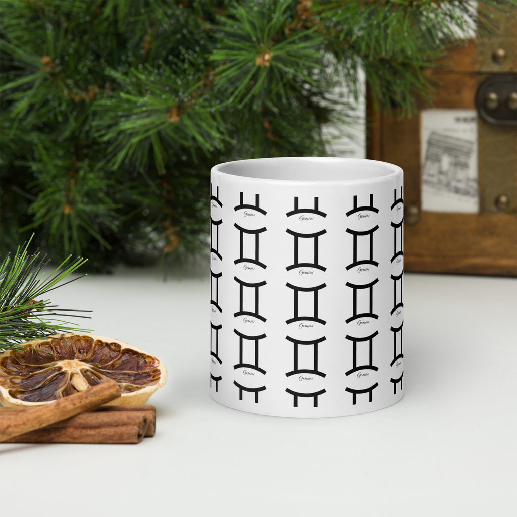 Gemini glossy mug