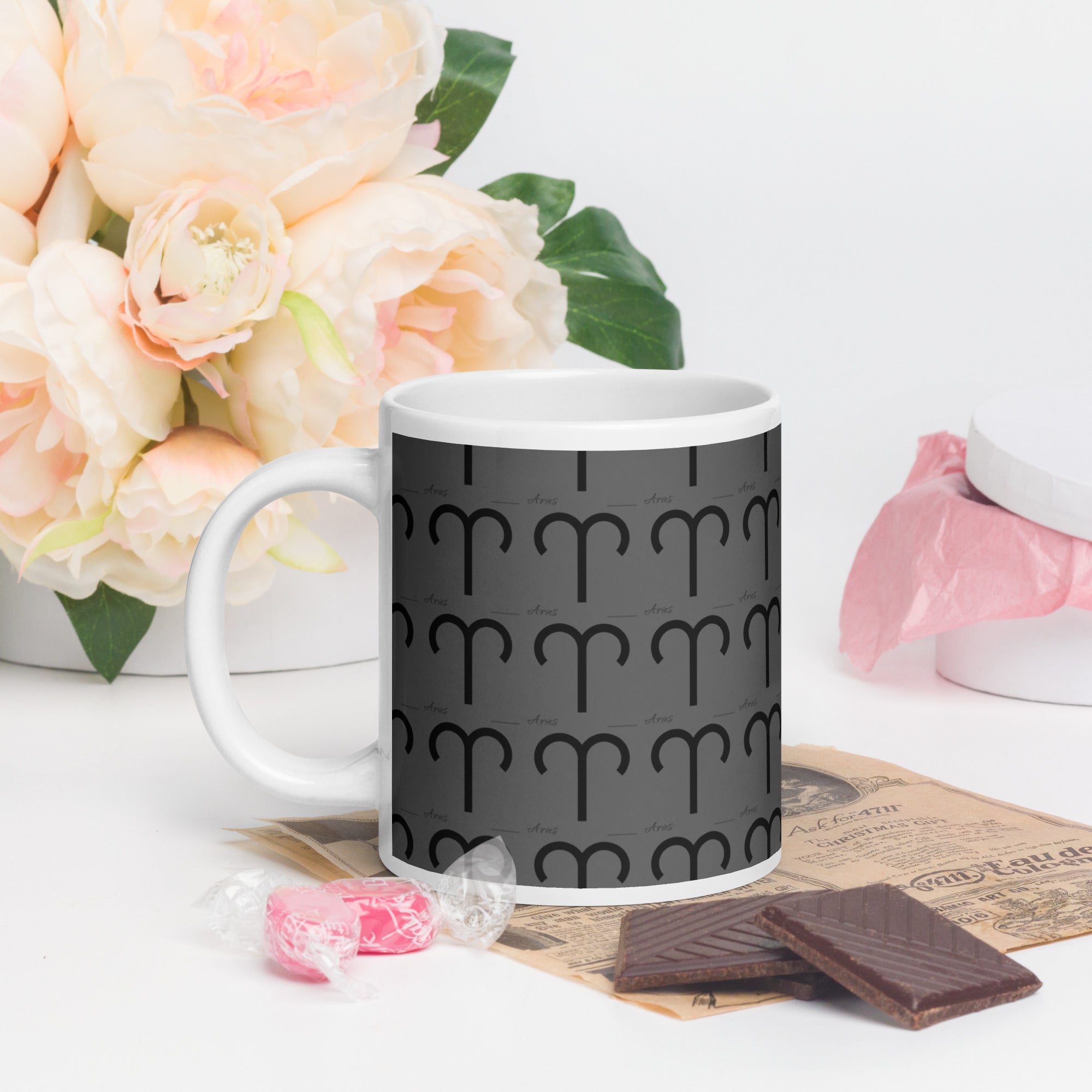 Aries glossy mug