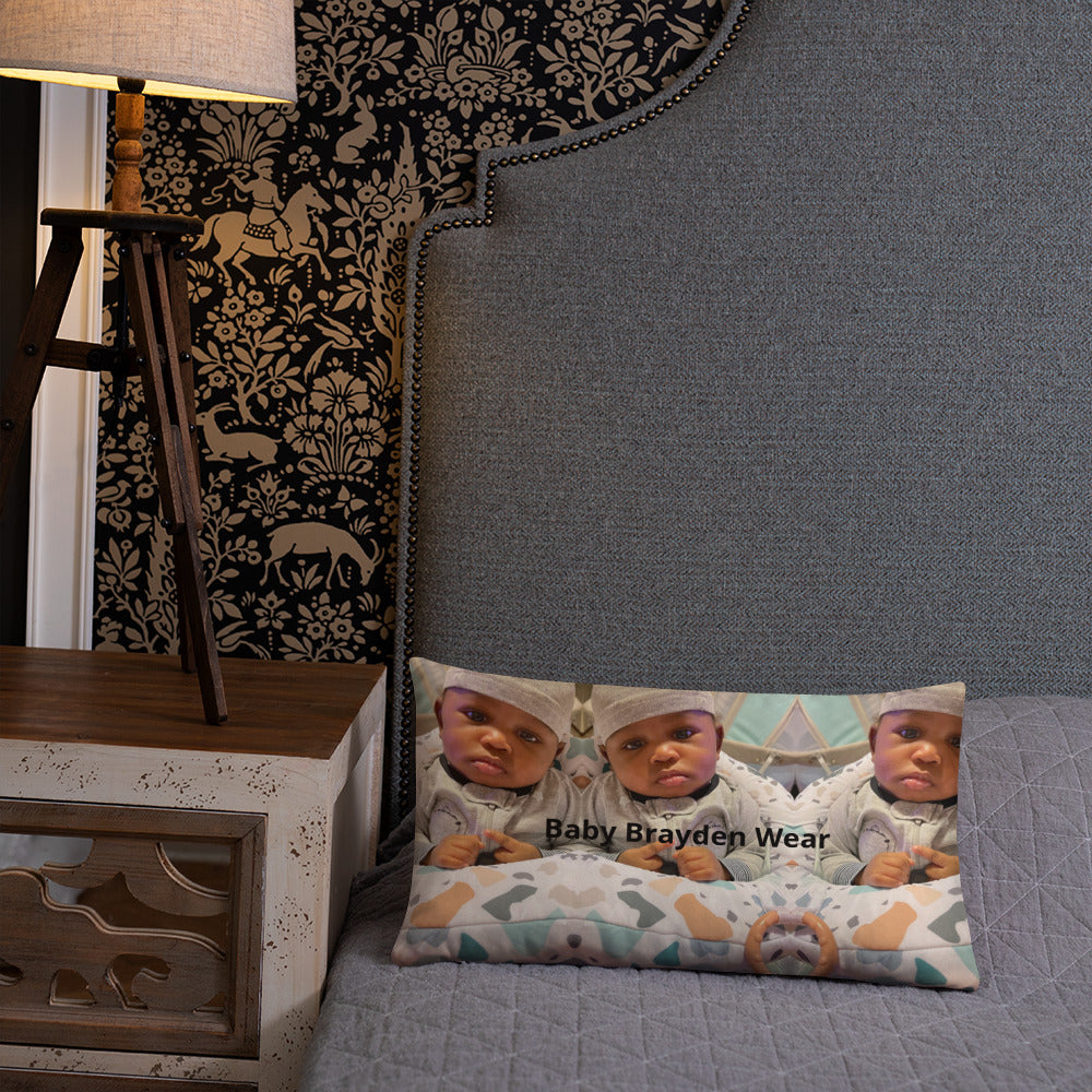 Customized Baby Brayden Wear Pillow Set