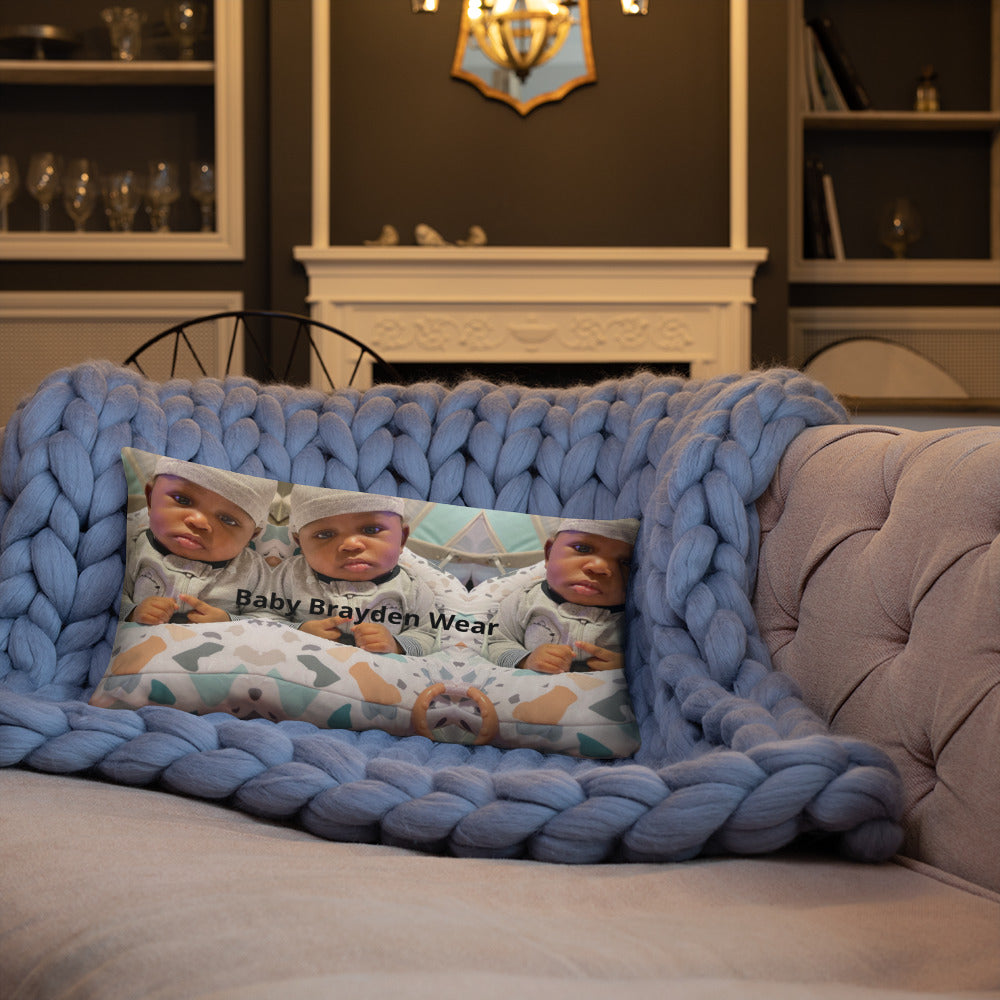 Customized Baby Brayden Wear Pillow Set