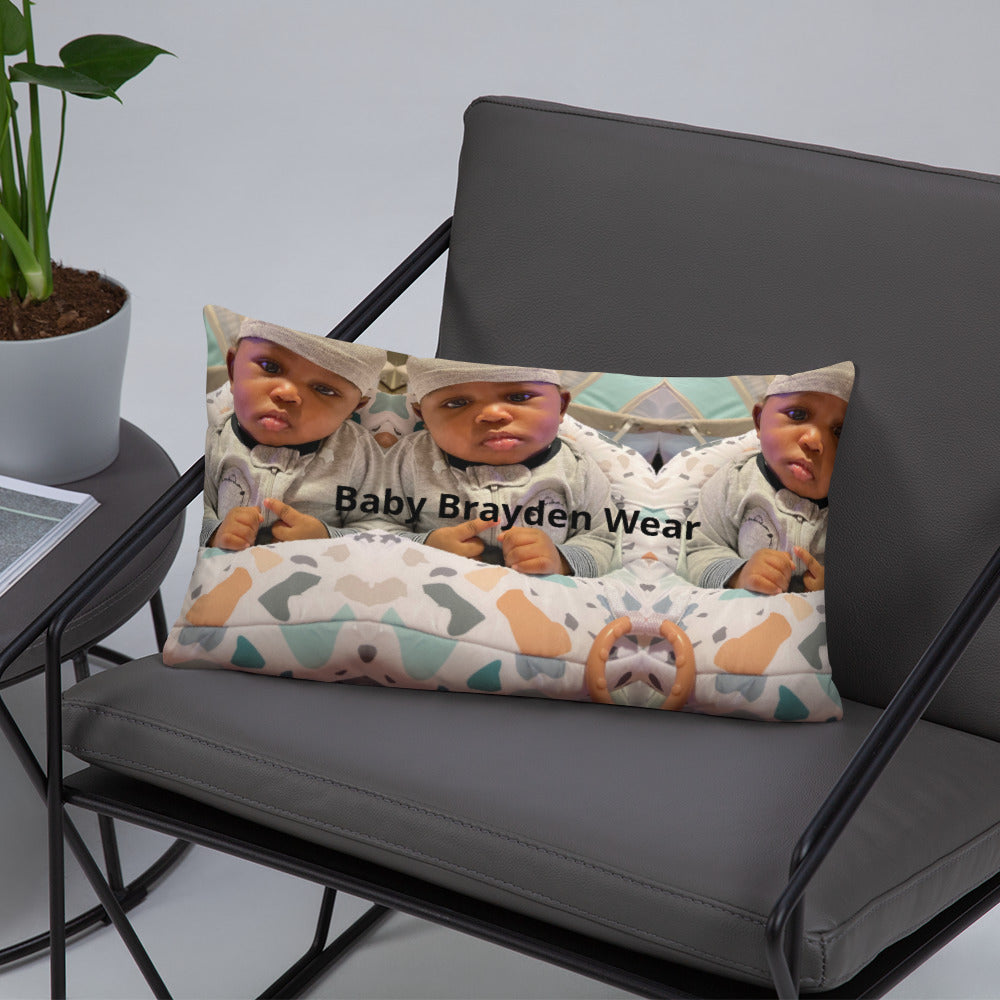 Customized Baby Brayden Wear Pillow Set