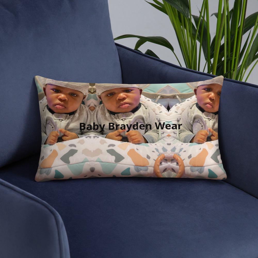 Customized Baby Brayden Wear Pillow Set