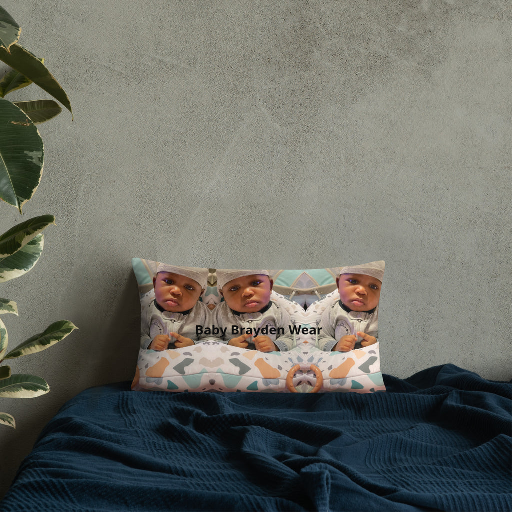 Customized Baby Brayden Wear Pillow Set