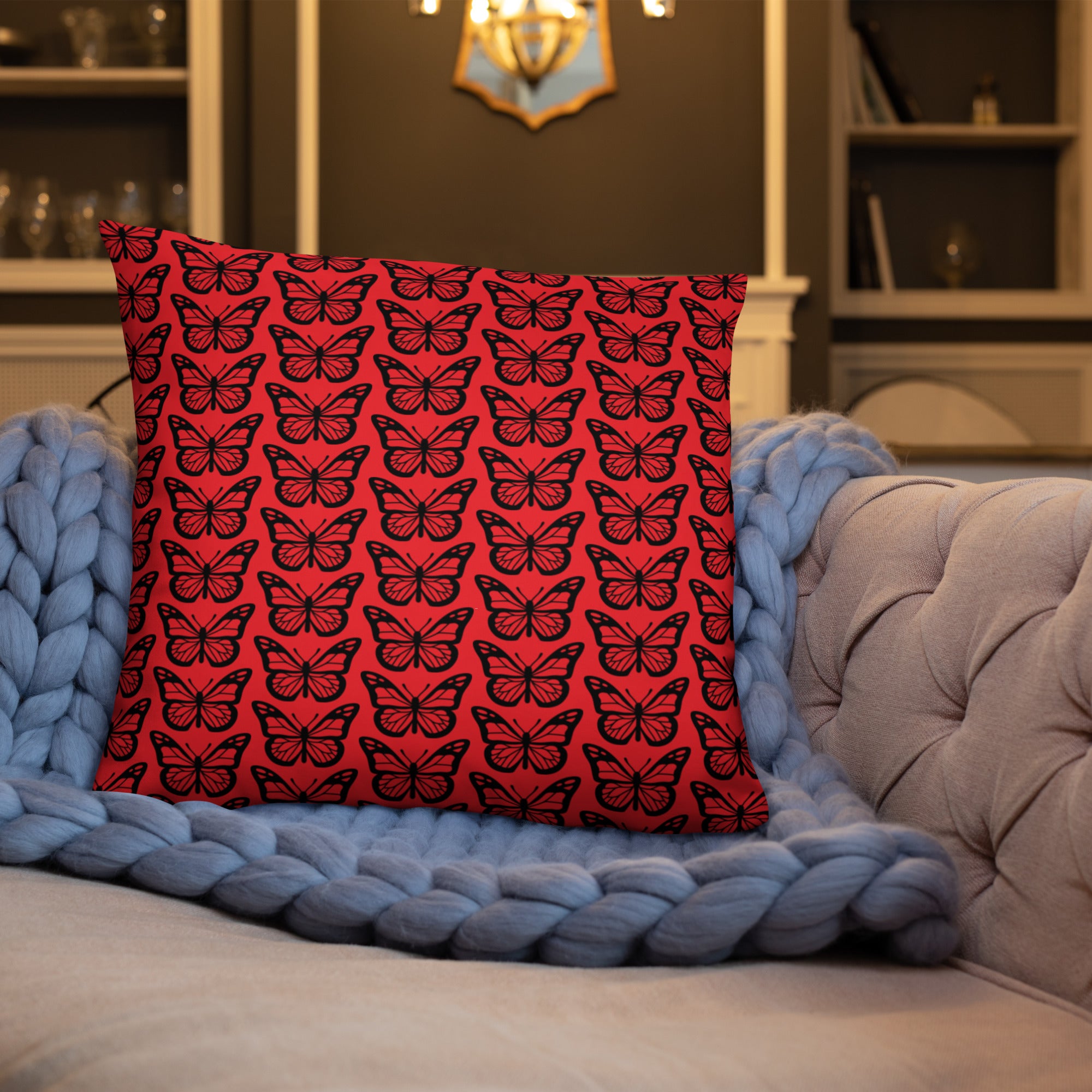 Decorative Butterfly Pillow