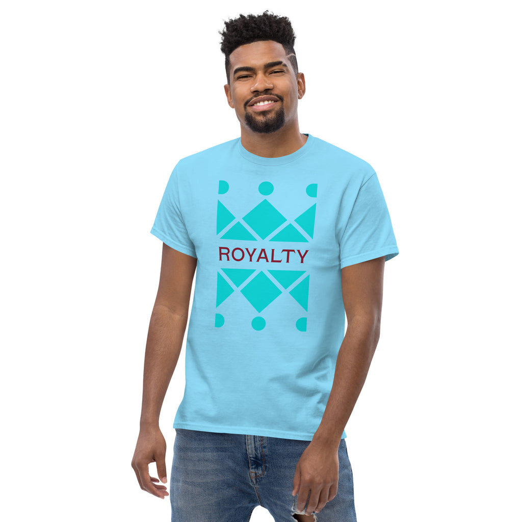 Dark Turquoise Crown Men's Classic Tee