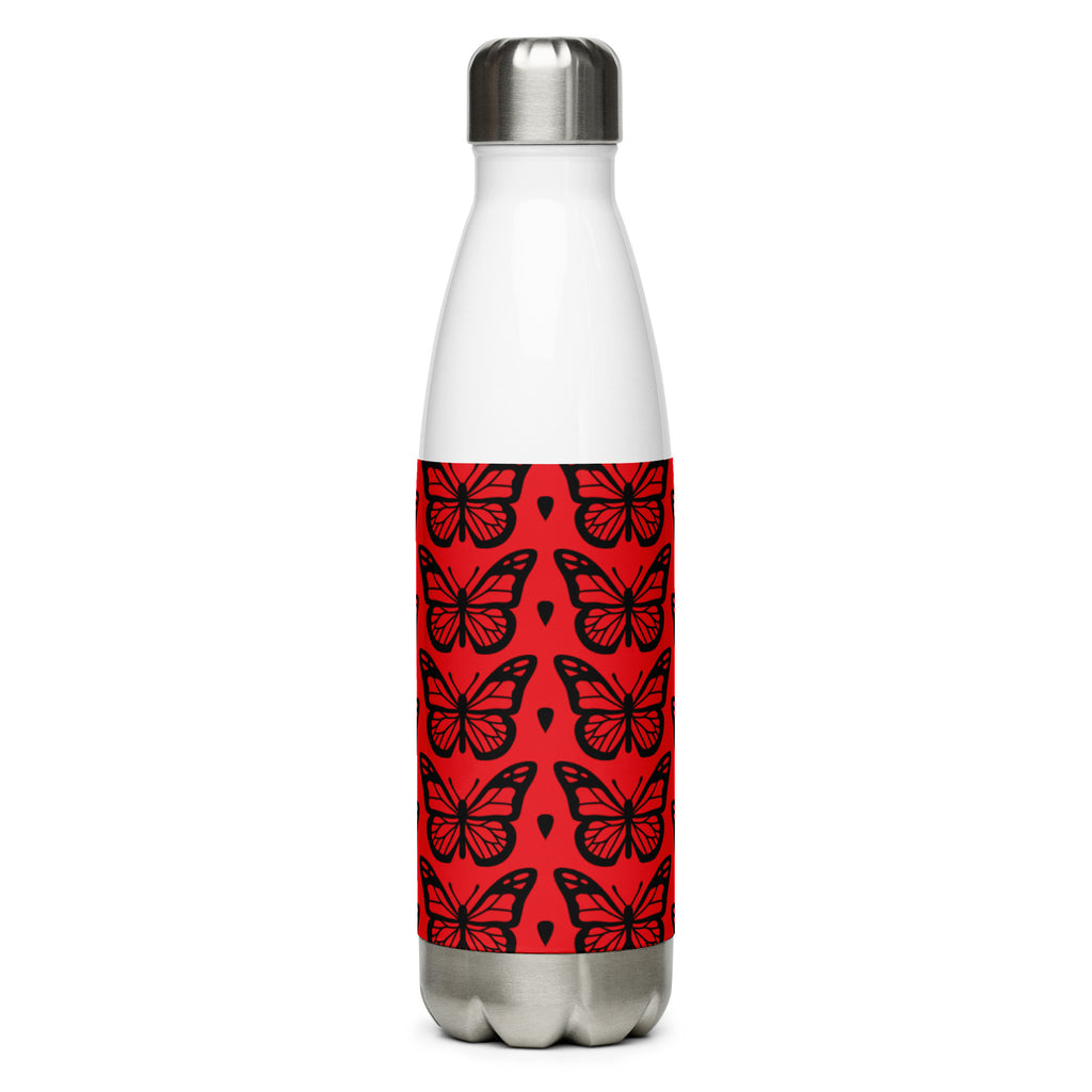 Stainless Steel Butterfly Water Bottle