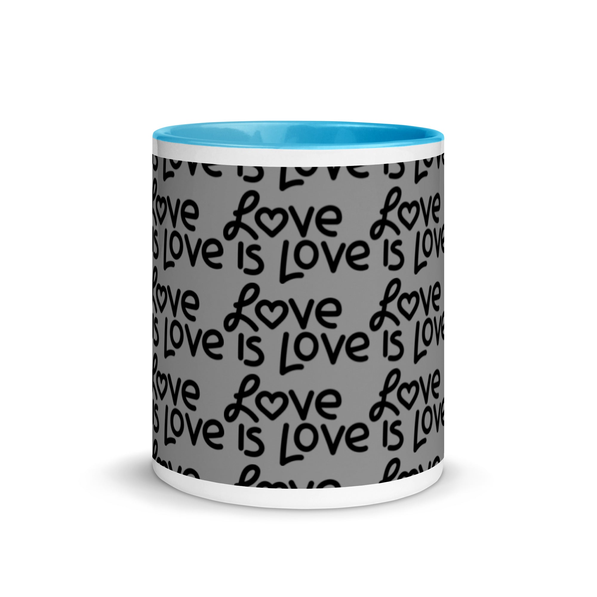 Love Is Love Mug with Color Inside