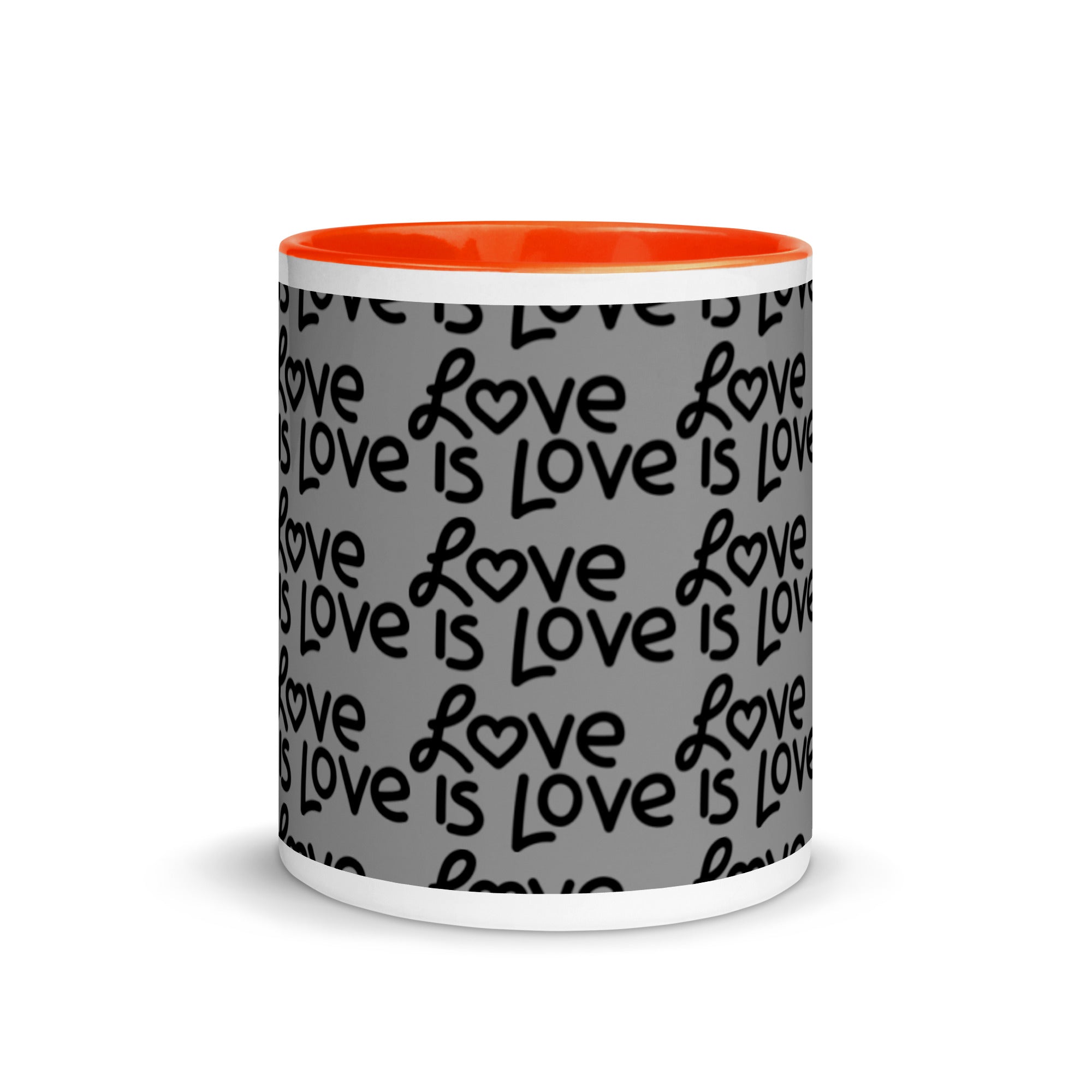 Love Is Love Mug with Color Inside