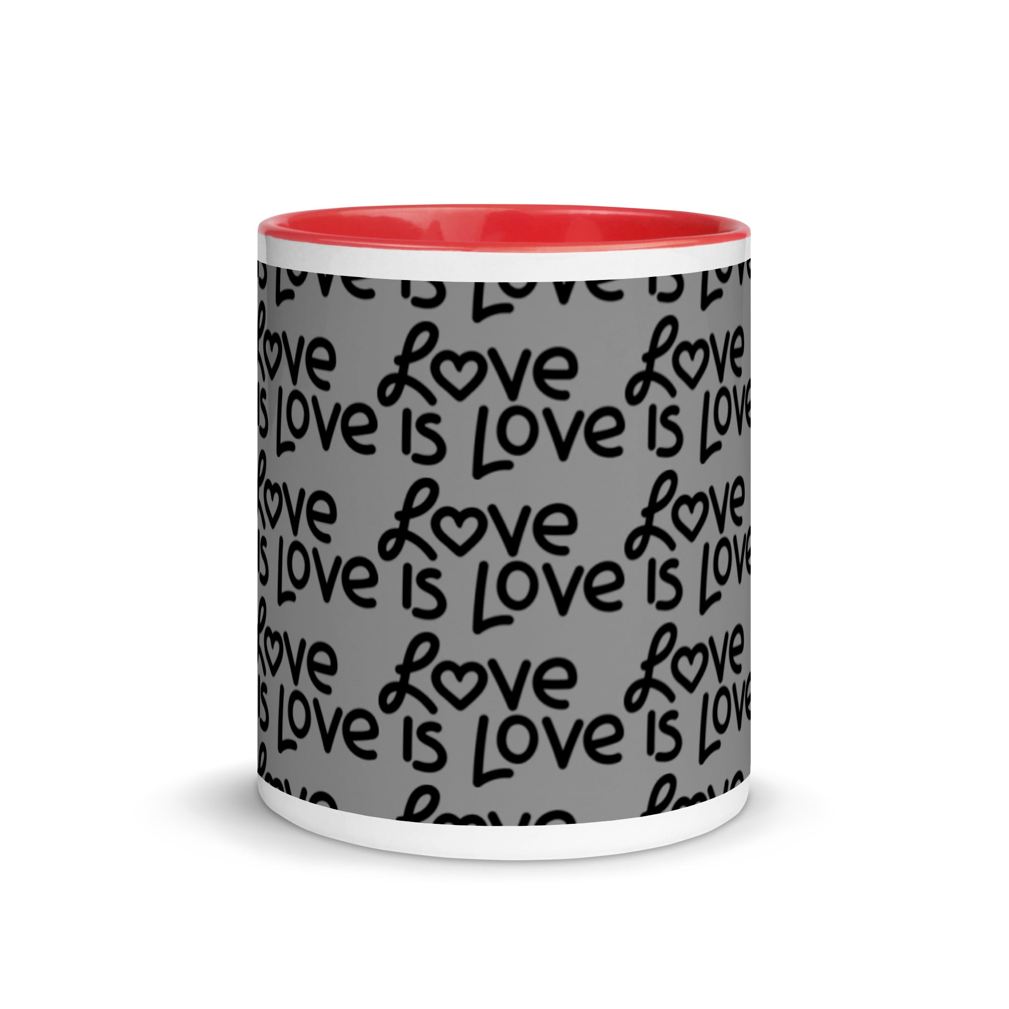 Love Is Love Mug with Color Inside
