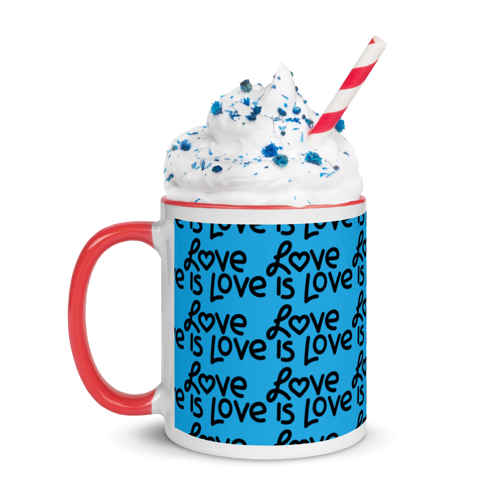 Love Is Love Mug with Color Inside